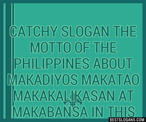 slogan makabansa|100+ Catchy Makabansa Slogans 2024 + Generator.